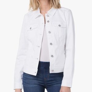 Small White Denim Jacket from The Limited